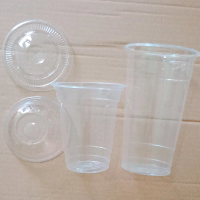 Lốc 50 ly nhựa pp đáy bằng 360ml 500ml 700ml nắp fi95