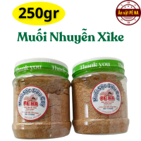 Hộp 250gr Muối nhuyễn Tây Ninh chính gốc siêu cay, ít mặn - Ăn vặt Pé Na muoisacpena Thức Ăn Food mu