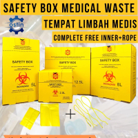 SAFETY BOX MEDICAL WASTE/ TEMPAT LIMBAH MEDIS / ALKES SURABAYA