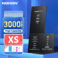 NOHON 3000mAh Battery for iPhone XS High Capacity Batteries for iPhone XR X XS MAX XSMax Phone Replacement Bateria