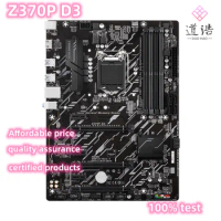 For Gigabyte Z370P D3 Motherboard 64GB HDMI M.2 USB3.1 USB2.0 LGA 1151 DDR4 ATX Z370 Mainboard 100% Tested Fully Work