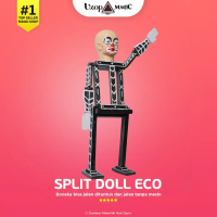 Split Doll Economic - Alat Sulap Boneka Kayu Berjalan - Boneka sulap