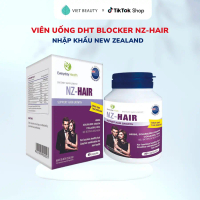 Viên uống DHT Blocker NZ-Hair giúp giảm rụng tóc, hỗ trợ mọc tóc -- Nhập khẩu New Zealand