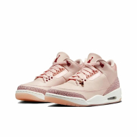 Nike Air Jordan 3 Valentines Day 情人節 爆裂紋 粉白 透氣 緩震 運動鞋 休閒鞋 女鞋 HJ0178-600