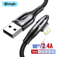 Elough USB Cable For iPhone 13 12 11 Mini Pro MAX X XR XS 8 7 6 Plus iPad 2021 Lighting Fast Charging Data Charger Wire Cord 3m