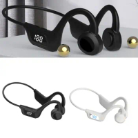 Wireless Bone Conduction Bluetooth Headphone Waterproof Sport Headset Support TF Card MP3 Player For Android IOS
