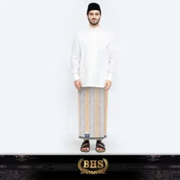 Sarung BHS Classic Gold Motif C44 DKA SJ Biscotti
