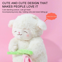 Cute Lamb Tulip Plush Doll Angel Smile Sheep Baa Series Plush Doll Toy Soft Hug Pillow For E6P9