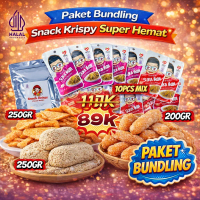 Paket Camilan Super Hemat!  Nikmati 200g Kue Ma Zao Wijen, 200g Jiangmi Tiao Bentuk Panjang, 250g Gu