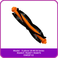 Main brush For Tefal Rowenta X-plorer 20 40 50 Series RG6825 RG6871 RG6876 ISWEEP X3 Robot Vacuum Cleaner