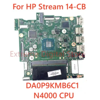 For HP Stream 14-CB Laptop motherboard DA0P9KMB6C1 with CPU N4000 100% Tested Fully Work