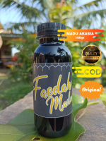 Madu Akasia 160gr,  Madu Murni Madu Asli, Madu hutan akasia, Madu akasia, Faedah madu Hitam Herbal M