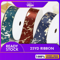 1ROLL 25YARDS x 2.5CM RIBBON / SATIN MARBLE / PACKAGING RIBBON / MARBLE RIBBON / RB247