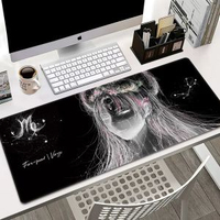 全城熱賣 - 十二星座滑鼠墊超大遊戲辦公電腦桌墊鍵盤墊遊戲二次元動漫男生小處女座否2mm