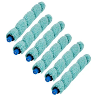 6Pcs Floor Washing Robotic Cleaner Main Brush Replacement For Ilife W400 Floor Washing Robot Parts Accessories