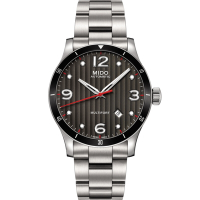 MIDO 美度官方授權Multifort 先鋒系列80小時機械錶(M0254071106100)黑/42mm