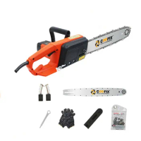 Hand-held Electric Chain Saw Logging Saw Gasoline Chain Saw, High power Chain Saw Gasoline Engine Blade Chain Saw Top Handle