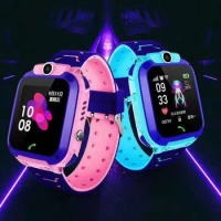 Smart Watch For Kids Q12 Smart Watches For Boys Girl Smartwatch GPS Tracker Watch Wrist Mobile Camera Cell Phone Best Gift