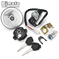 CBR 125 RS Fuel Gas Cap Ignition Switch Seat Lock with Key Kit For Honda 35010-KTY-H50 CBR 150R 125 R RT RS RF JC50 2012-2016