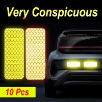 Safety Reflector Sticker Colorful Night Reflective Strips for Reflective Stickers for Helmet Bike Reflectors