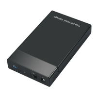 3.5 inch HDD Case USB 3.0 to SATA III External Hard Drive Enclosure USB3.0 Hard Disk Box Support 10TB 2.5 3.5 HD SSD Case