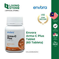 Envora Arma-C Plus 60s - 4-in-1 Formula (Vitamin C, D3, E, Zinc) untuk meningkatkan imuniti vitamin 
