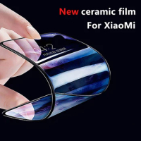 Not broken edges Ceramic Screen Protector Film for Xiaomi Mi10T lite 11X Pro 11i 12T 9T Black 4 Pro Super Toughness Anti-broken