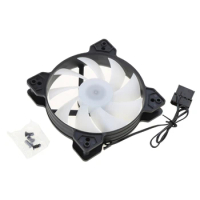 120mm Case Fan RGB Computer Case Cooling Fan for Universal PC Chassis Cooler