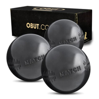 ลูกเปตอง OBUT#MATCH BLACK ลายสอง #660