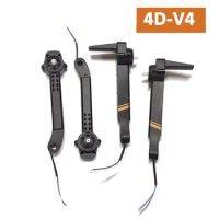 4PCS 4D-V4 Motor Arm Spare Part Kit for 4DRC Front Rear Arm with Engine RC Drone Quadcopter Replacement Accessory
