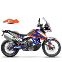 For KTM 790ADV 790 ADV ADV790 Motorcycle Reflective Decal Body Decoration Protection Sticker