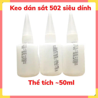 Keo dán siêu dính đa năng tiện lợi dễ sử dụng, Keo 502 con voi thể tích 50ml có bán theo thùng