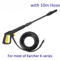 Pressure Washer Gun Hose Kit High Pressure Washer Water Spray Gun Hose 10m for Karcher K2 K3 K4 K5 K6 K7 Pressure Washer
