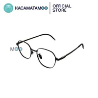 KACAMATAMOO Frame Kacamata Pria Wanita Square SQ-T 6623 | Titanium Ringan, Pas Wajah Kecil & Stylish