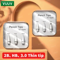 เคล็ดลับสำหรับ Apple ดินสอ1st 2nd Generation สำหรับ APPL ดินสอคู่ชั้น2B &amp; HB Soft และ Hard เปลี่ยนเคล็ดลับสำหรับ Apple Pencil Nib