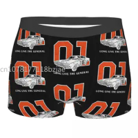 The Dukes Of Hazzard General Lee 1 Men Boxer Briefs The General Highly Breathable Underpants High Quality Print Shorts Gift Idea