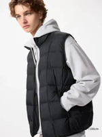UNIQLO PUFFTECH Vest Rompi pria black M