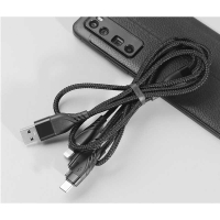強強滾 p SuperB USB 1對3 3A Lightning/Type-C/Micro 快速充電編織線1.2m