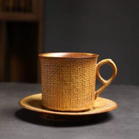 創意咖啡杯套裝復古馬克杯陶瓷異形杯懷舊杯子 搞怪咖啡杯