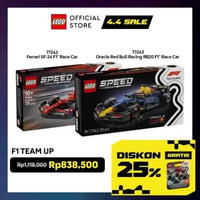Best Seller Bundle - LEGO Speed Champions 77242 Ferrari SF-24 F1 Race Car + LEGO Speed Champions 772
