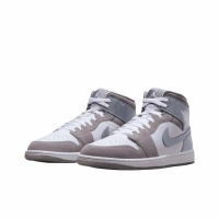 【NIKE 耐吉】Nike Air Jordan 1 Mid SE 灰 男鞋 AJ1一代 休閒鞋 HF3216-100(正品現貨)