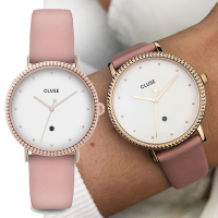 CLUSE Le Couronnement 加冕系列玫瑰金女錶 618送禮首選-33mm CL63002