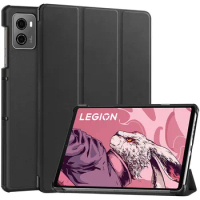 PU Leather Flip Case for Lenovo Legion Y700 2nd Gen 2023 Shockproof Cover LegionY700 LenovoY700 Protective Casing Stand Cover