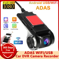 Car DVR Camera Recorder HD Camera WIFI USB Dash Cam for Car DVD Android Player ADAS 1080P Night Version 4k Dash Cam