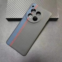 Real 600D Aramid Carbon Fiber Protective Phone Case Cover On For One Plus Oneplus 12 12r Pro 5G Global Oneplus12 r Oneplus12r