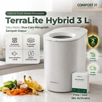 Compost It - TerraLite Hybrid 3L Food Waste Composter Pengolah Sampah Dapur