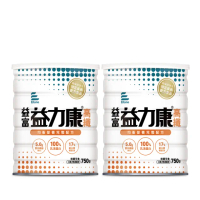 【益富】益力康高纖營養均衡配方 750g*2罐(乳清蛋白+高纖)