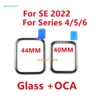 1PCS Touch Screen Front Screen Outer Glass For Apple watch series 4 5 6 S4 S5 S6 SE 2022 40mm 44m Outer lens Panel Repair