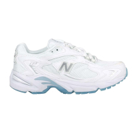 NEWBALANCE 女慢跑鞋-慢跑 復古 725系列 NB N字鞋 ML725M 白水藍銀