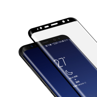 三星 Samsung S9+ 曲面黑全膠玻璃鋼化膜手機9H保護貼 S9+保護貼
